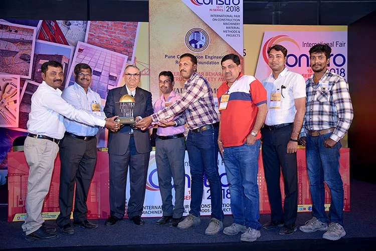 PCERF CONSTRO 2018 – GOLD TROPHY FOR SAFETY