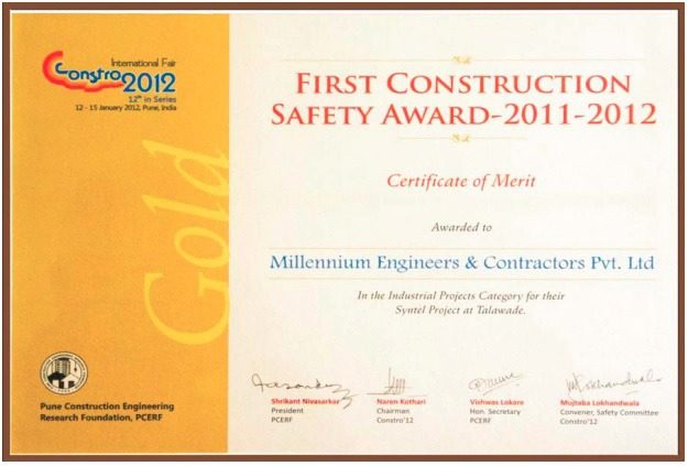 PCERF Constro 2012 – Gold Trophy-mscpl