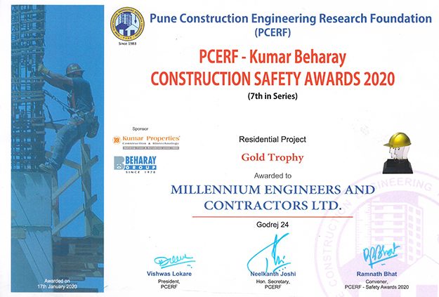 PCERF Constro 2020 Certificate